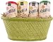 Gourmet Food : Lemon, Spice, Sugar and Vanilla Basket Moravian Cookies ~ World's Thinnest Cookies, 5 flavors 2.5 oz