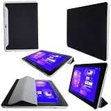 WCI Quality Smart Case And Stand For Samsung Galaxy Tab 10.1 P7500/P7510 - Fine Soft Leather Material - Ultra Protection From Damage and Impact