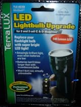 TerraLUX TLE-6EXB MiniStar5 140 Lumens Extreme LED Replacement Bulb for 2-3 C&D Cell MagLites