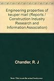 Engineering properties of keuper marl