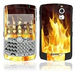 Furious Fire Design Decal Skin Sticker for the BlackBerry Curve 8300 8310 8320 Cell Phone