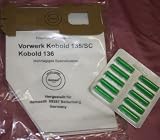 6xStaubsaugerbeutel geeignet für Vorwerk Kobold 135-136 von Demast® Reviews