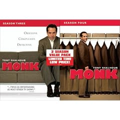 Monk: Seasons Three & Four