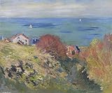 Ready to hang paintings on stretched canvas - Claude Monet - 24 x 20 inches - Pourville