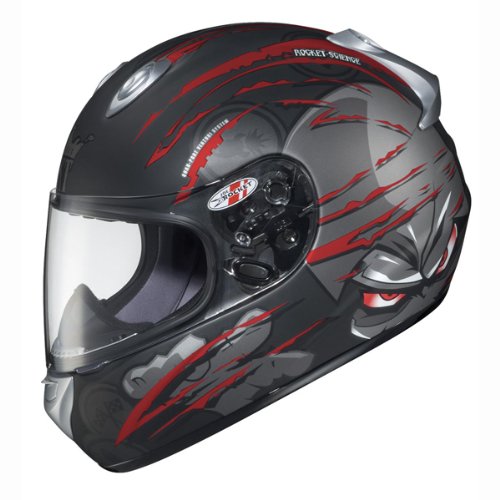 Joe Rocket RKT101 Rocket Science Helmet - Matte Red - Large