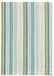 Waffle Weave 100% Cotton White Striped Dishtowel 18" X 28" Set / 6