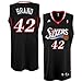 76Ers Jerseys : adidas 76Ers #42 Elton Brand Black Swingman Basketball Jersey