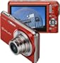 Remanufactured Casio Exilim EX-Z70 7.2MP Digital Camera with 3x Anti Shake Optical Zoom (RED)