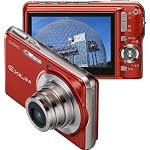 #6: Casio (EX-Z70RD) Exilim 7.2 MP Digital Camera - Red