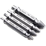 Damaged Screw Remover Set - Extractor Set by Aisxle - Easily Remove Stripped or Damaged Screws - Set of 4 Stripped Screw Removers