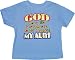 GOD CAN'T BE EVERYWHERE SO HE CREATED MY AUNT - Youth, Toddler, Infant - T-Shirt, Long-Sleeve T-Shirt, Sweatshirt, Hoody, Dress, Bodysuit, Romper