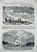 1862 Calypso Ship Straits Magellan War America Bucktail