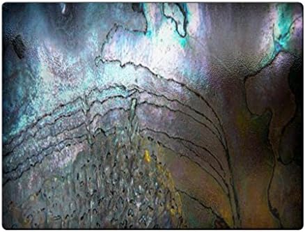 Abalone Metallic Shell - Glass Cutting Board
