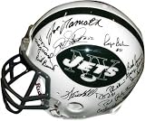 New York Jets 1969 Team Autographed Authentic ProLine Full-Size Helmet with 25 players Including Joe Namath