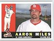 Aaron Miles / St. Louis Cardinals - 2009 Topps Heritage Card # 368 - MLB Baseball Trading Card in Screwdown!