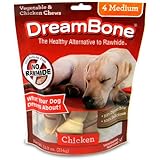 DreamBone 4-Pack Dog Chew, Medium, Chicken