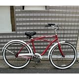 26インチ ビーチクルーザー WEST COAST レッド 26インチ