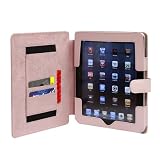 CaseCrown Genuine Leather Horizontal Flip iPad Case (Pink) for the Apple iPad Wifi / 3G Model 16GB, 32GB, 64GB
