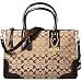 AUTHENTIC COACH HAMPTONS MAHOGANY SIGNATURE SATCHEL 12456 Very Classy! Image
