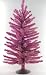 Pink Mini Tinsel Christmas Tree Wedding Table Top
