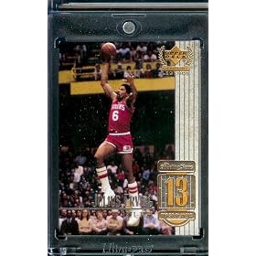 1999 Upper Deck Century Legends Basketball Card # 13 Julius Erving Philadelphia 76ers -Shipped In A Protective ScrewDown Case!