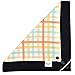 Kishu Baby Bandana Bib Unisex Reversible Cotton Muslin Plaid One Size Multicolor