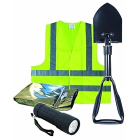 AA Car Essentials Winter Car Kit with Folding Snow Shovel