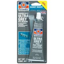 Permatex 82194-12PK Ultra Grey Rigid High-Torque RTV Silicone Gasket Maker, 3.5 oz. (Pack of 12)