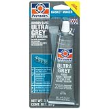 Permatex82194-12PKUltraGreyRigidHigh-TorqueRTVSiliconeGasketMaker-3.5oz.,Packof12