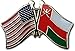 Flagline Oman - Friendship Lapel Pin