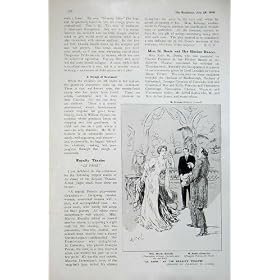 Crit�re 1906 de Prince Chap Le Passe de Th��tre d'Antoine