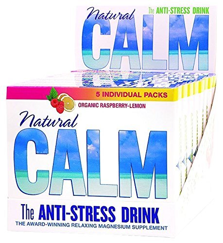 Natural Vitality Calm Counter Display, Raspberry Lemon, Pack of 3