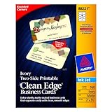 UPC 072782882211 product image for Avery Two-Side Printable Clean Edge Rounded Corner Business Cards for Inkjet Pri | upcitemdb.com