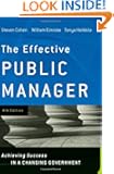 The Effective Public Manager: Achieving Success in a Changing Government