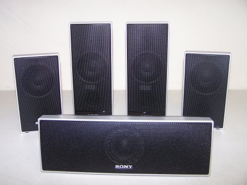 NEW SONY DAV-HDZ235 5 PIECE SURROUND SOUND SPEAKERS