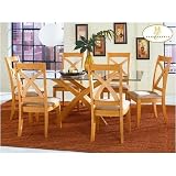 Home Elegance 5316N-72 Natural Dining Table
