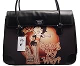 Betty Boop Ovenight Bag Going My Way Tan Shade