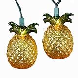 UPC 086131198915 product image for Kurt Adler 10-Light Glass-Look Pineapple Light Set | upcitemdb.com