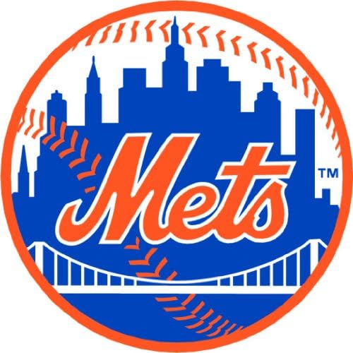 New-York Mets MLB Baseball logo wall decal sticker. 3 stickers of 7"
