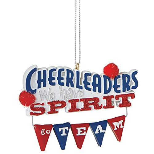 Cheerleader Spirit Christmas Tree Ornament
