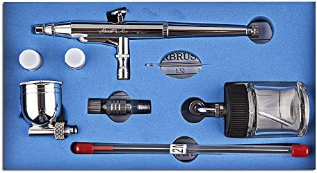 Qourmallb SP134T Double-action Trigger Air-paint Control Airbrush