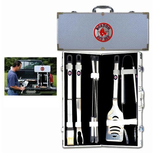 MLB Boston Red Sox 8 Piece BBQ Set