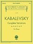 Complete Variations: Piano Solo