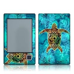 Sacred Honu Protector Skin Decal Sticker for Bookeen Cybook Gen3 Reader