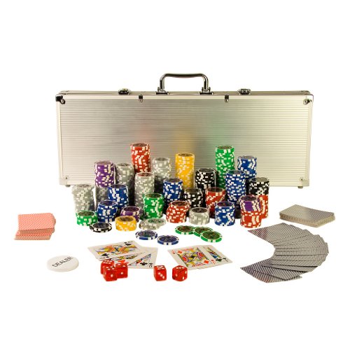 Pokerkoffer Pokerset mit 1000 Laserchips Aluminium Reviews
