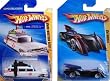 Hot Wheels 2010 New Models 2 Cars - Ghostbusters Ecto-1 and Batmobile (The Brave And The Bold) 1:64 Scale Collectible Die Cast Cars