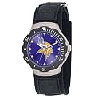 NFL Men's NFL-AGV-MIN Agent Series Minnesota Vikings Velcro Watch