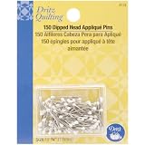 Dritz Quilting White Dipped Head Applique Pins 3/4 Inch 150/Pkg 513f0US8OSL. SL160 Dritz Quilting White Dipped Head Applique Pins 3/4 Inch 150/Pkg