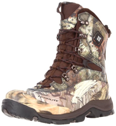 Columbia Men's Bugaboot Plus Electric Camo Hunting Boot,Cordovan/Camo,7 M US