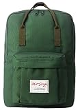 HotStyle Convertible Daypack Backpack - Lightweight Waterproof Fits 15 Inches MacBook - ArmyGreen